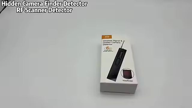 Détecteur de Caméra Cachée Professionnel : X13