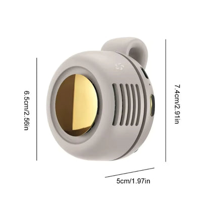 Mini rafraichisseur d'air Portable avec Clip : Restez au Frais Les Mains Libres