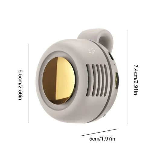 Mini rafraichisseur d'air Portable avec Clip : Restez au Frais Les Mains Libres