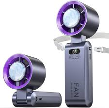 Le mini ventilateur pliable ultra-puissant. Fraîcheur instantanée, format compact.